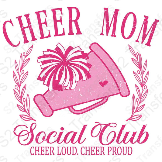 Cheer Mom Social Club Retro