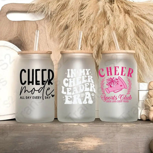 Cheer UV DTF Sticker Sheet UV DTF Sticker Sheet