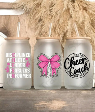 Cheer UV DTF Sticker Sheet UV DTF Sticker Sheet