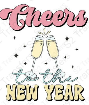 Cheers To The New Year Groovy