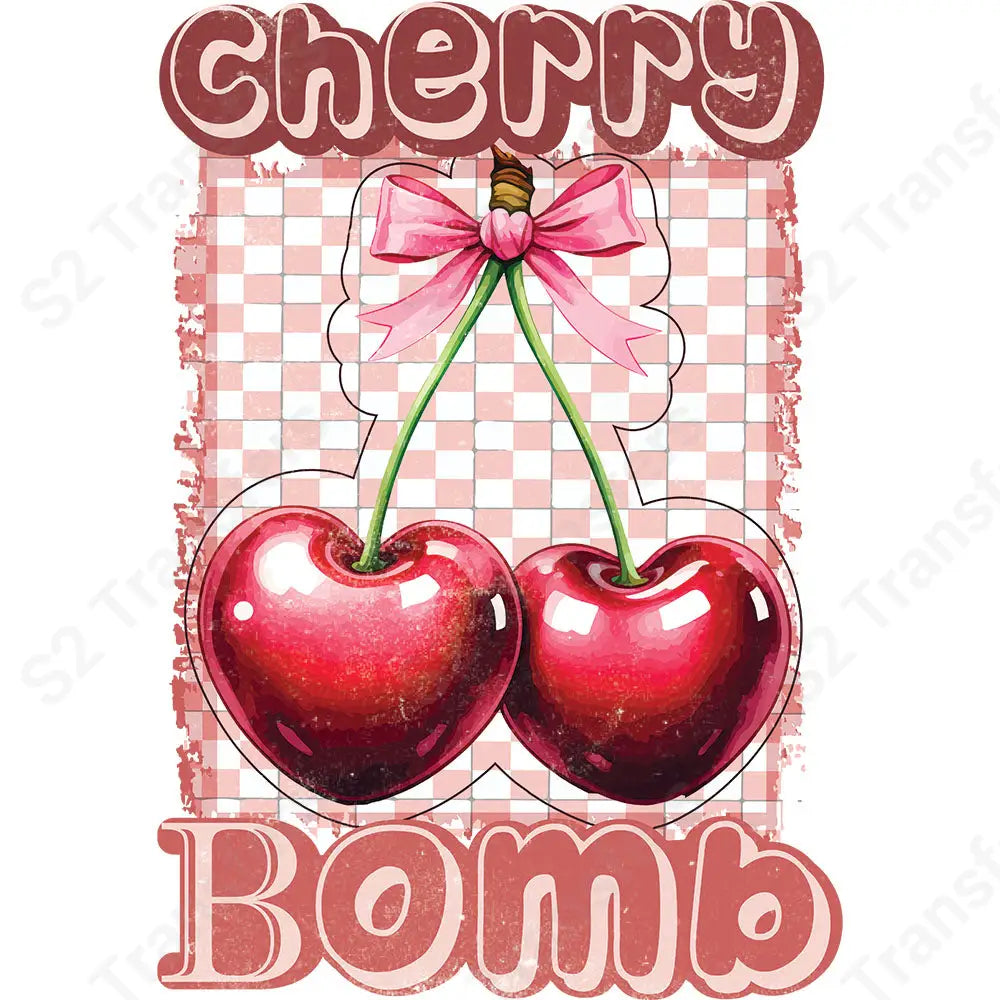 Cherry Bomb - DTF Transfer DTF Transfer