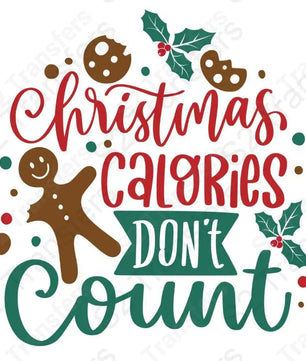 Christmas calories don't count