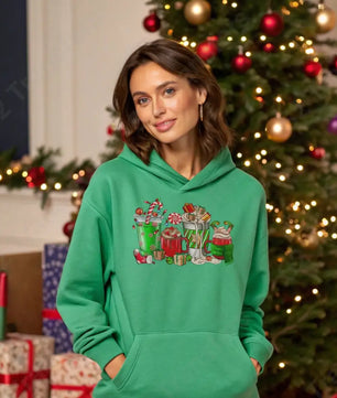 Christmas Coffee Cup - DTF Transfer DTF Transfer