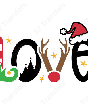 Christmas Love - DTF Transfer DTF Transfer
