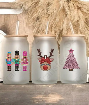 Christmas UV DTF Sticker Sheet UV DTF Sticker Sheet