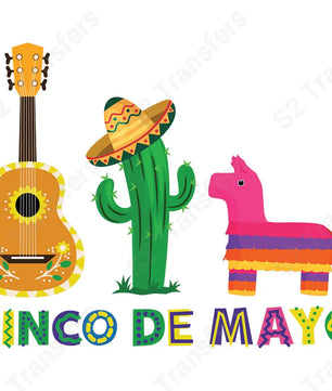 Cinco De Mayo Pinata - DTF Transfer DTF Transfer