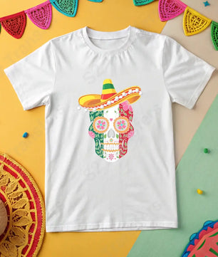 Cinco De Mayo Skull - DTF Transfer DTF Transfer