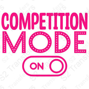 Competition Mode On Pink