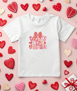 Daddy’s Little Valentine - DTF Transfer DTF Transfer