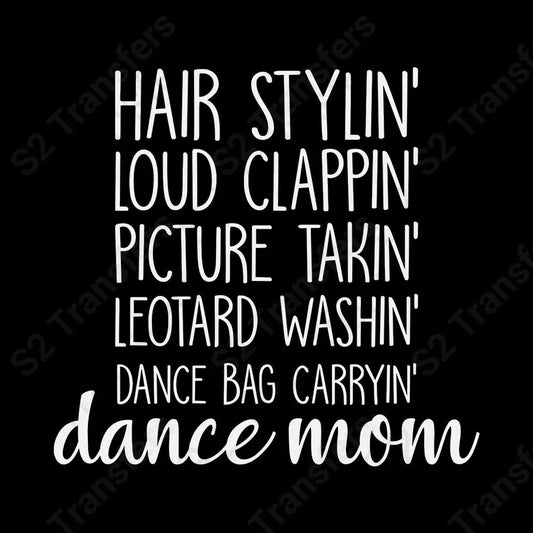 Dance Mom Word Art