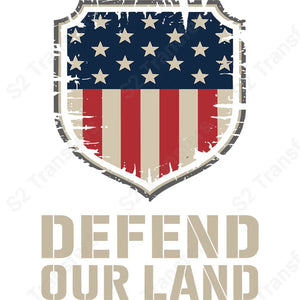 Defend Our Land - DTF Transfer DTF Transfer