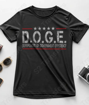 DOGE White Letters - DTF Transfer DTF Transfer