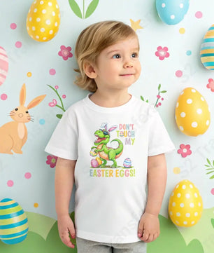 Don’t Touch My Easter Eggs T-Rex - DTF Transfer DTF Transfer