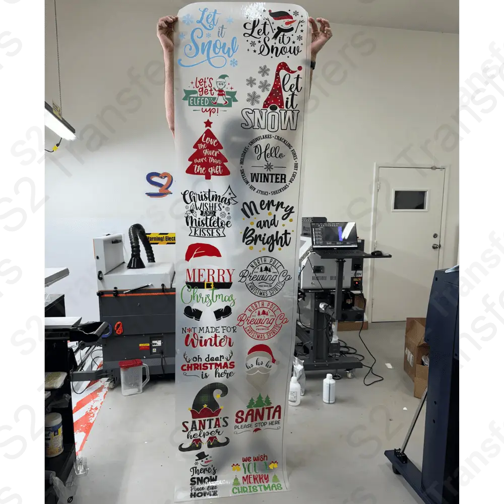 christmas gang sheet