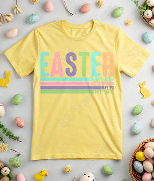 Easter Pastel Colors - DTF Transfer DTF Transfer