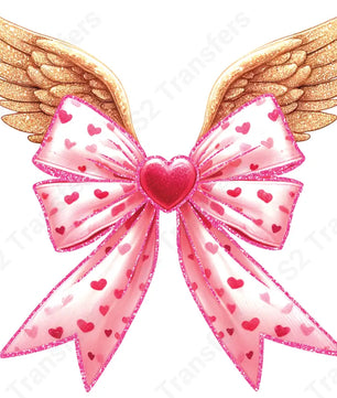 Faux Glitter Cupid Bow - DTF Transfer DTF Transfer