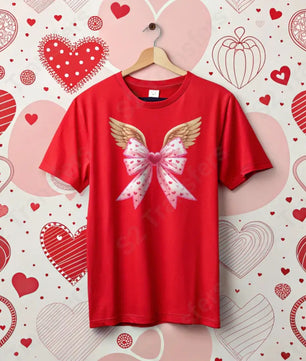 Faux Glitter Cupid Bow - DTF Transfer DTF Transfer