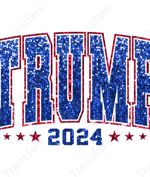 Faux Sequins Trump 2024