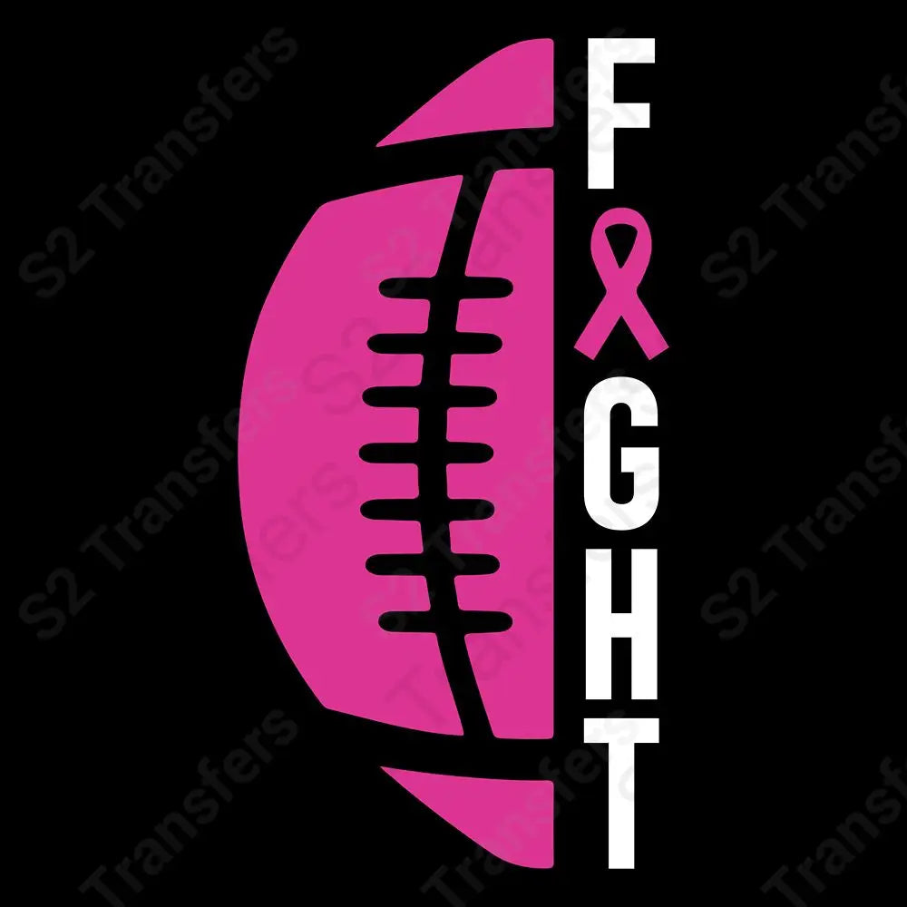 Fight Breast Cancer Awareness Football