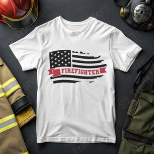 Firefighter Flag - DTF Transfer DTF Transfer