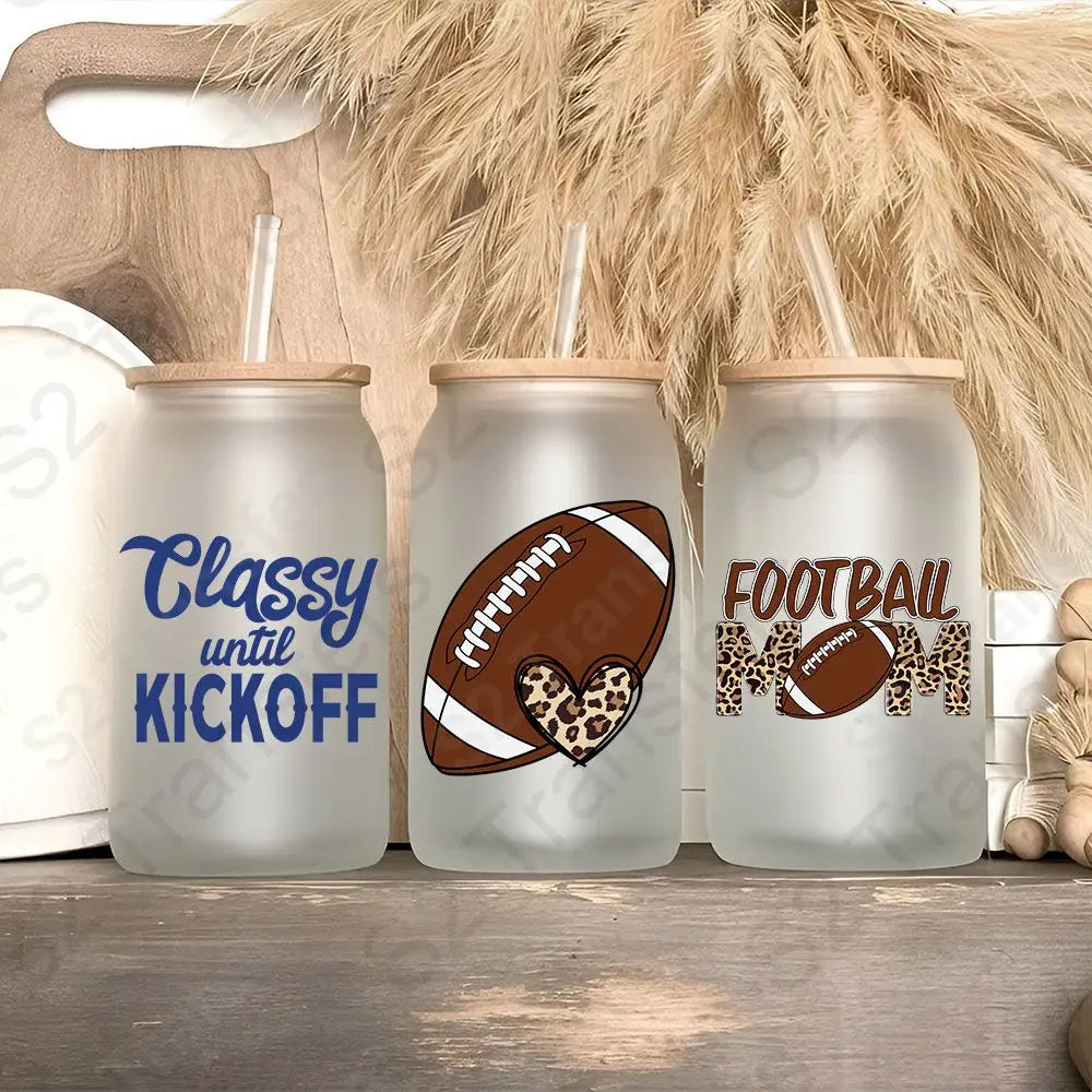 Football UV DTF Sticker Sheet UV DTF Sticker Sheet