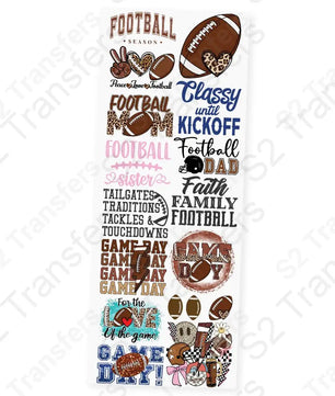 Football Premade Gangsheet