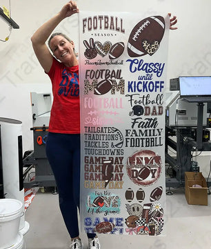 Game Day Glory Premade DTF Transfer Gangsheet - 22’’ x 60’’ DTF Transfer
