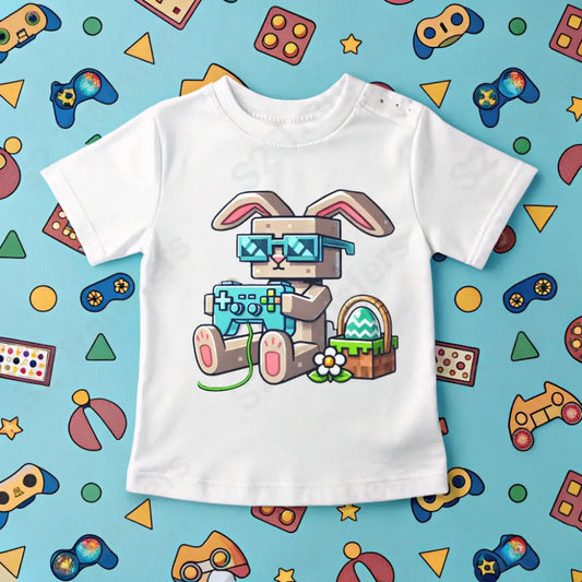 Gaming Bunny - DTF Transfer DTF Transfer