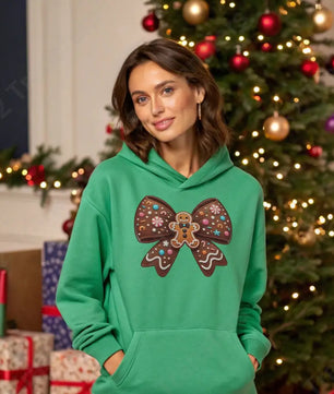 Gingerbread Bow - DTF Transfer DTF Transfer
