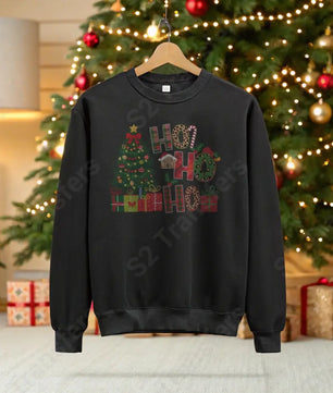 Ho Ho Ho Christmas Tree - DTF Transfer DTF Transfer