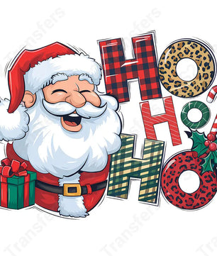Ho Ho Ho Santa - DTF Transfer DTF Transfer