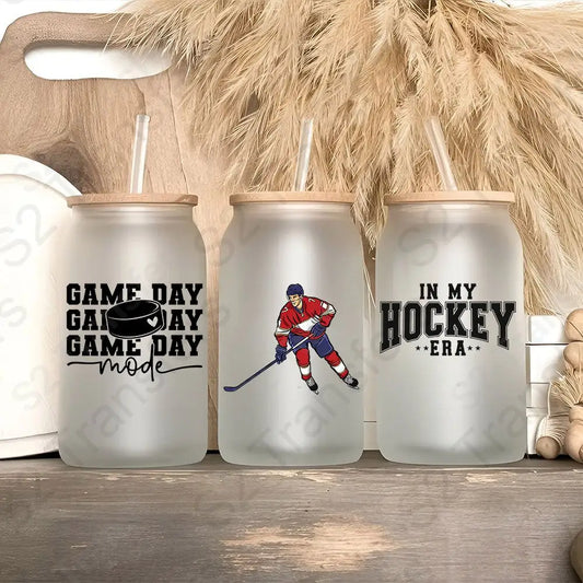 Hockey UV DTF Sticker Sheet UV DTF Sticker Sheet