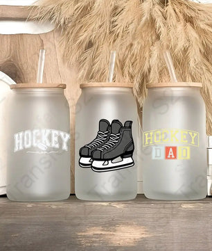 Hockey UV DTF Sticker Sheet UV DTF Sticker Sheet