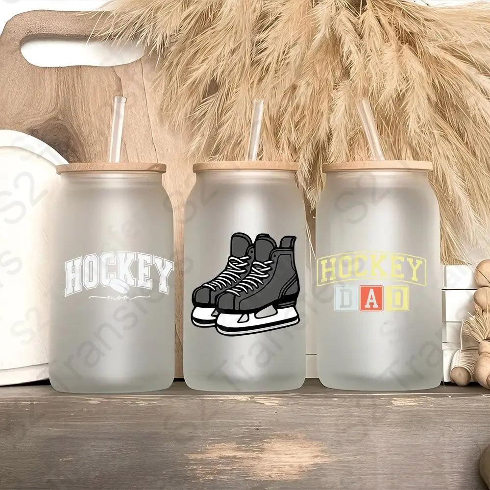 Hockey UV DTF Sticker Sheet UV DTF Sticker Sheet