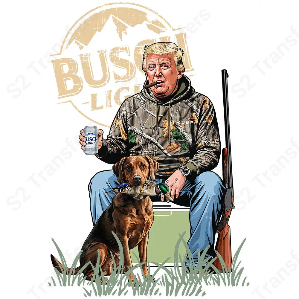 Hunting with Trump - DTF Transfer DTF Transfer