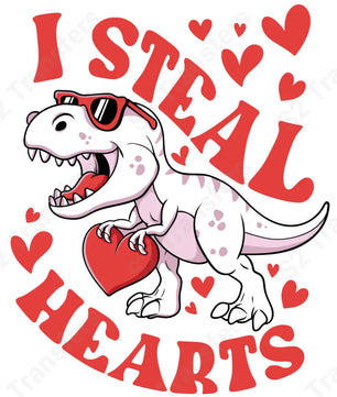 I Steal Hearts Dino