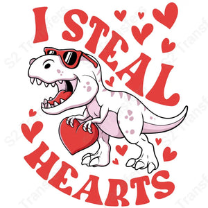 I Steal Hearts Dino