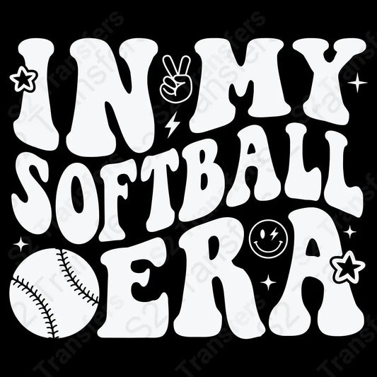 In My Softball Era White