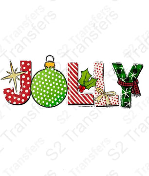 Jolly - Christmas Winter Doodle Hand Drawn