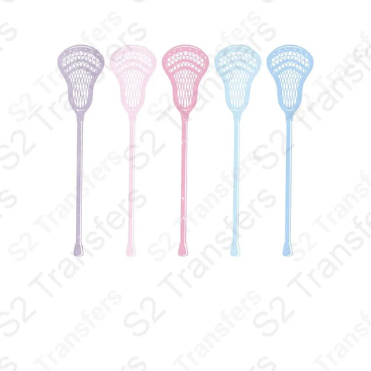 Lacrosse Sticks Pastel