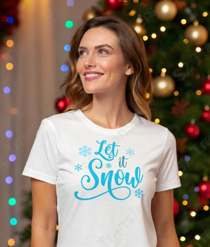 Let It Snow 1 - DTF Transfer DTF Transfer