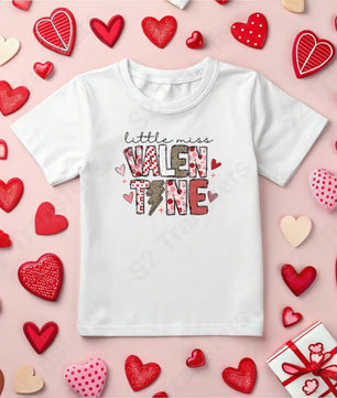 Little Miss Valentine - DTF Transfer DTF Transfer