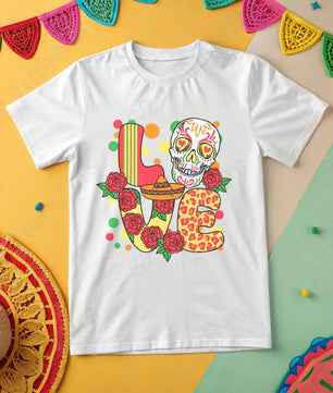 Love Cinco De Mayo - DTF Transfer DTF Transfer