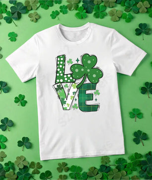 Love Shamrock Design - DTF Transfer DTF Transfer