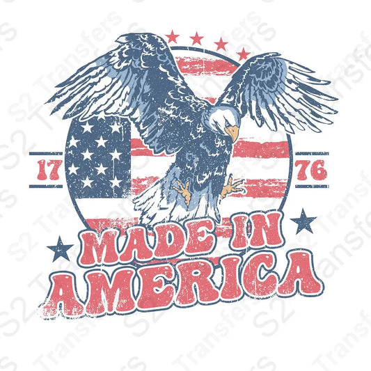 Made In America Eagle Distressed