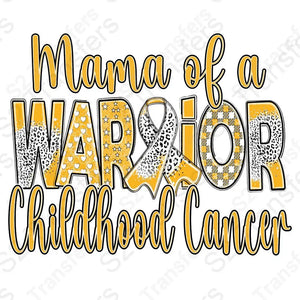 Mama Of A Warrior Childhood Cancer