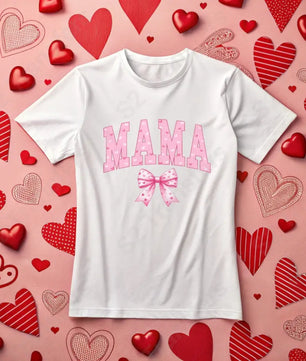 Mama Pink Bow - DTF Transfer DTF Transfer