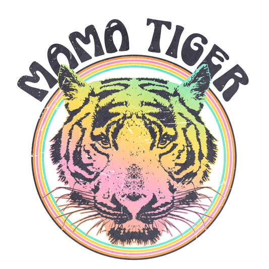 mama tiger colorful