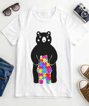 Mama Bear Autism Awareness - DTF Transfer