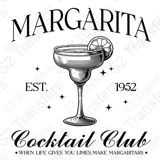 Margarita Cocktail Club Black